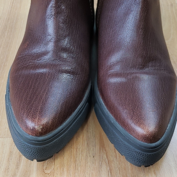 Chelsea Crew Brown London Leather Ankle Boots - Picture 8 of 11